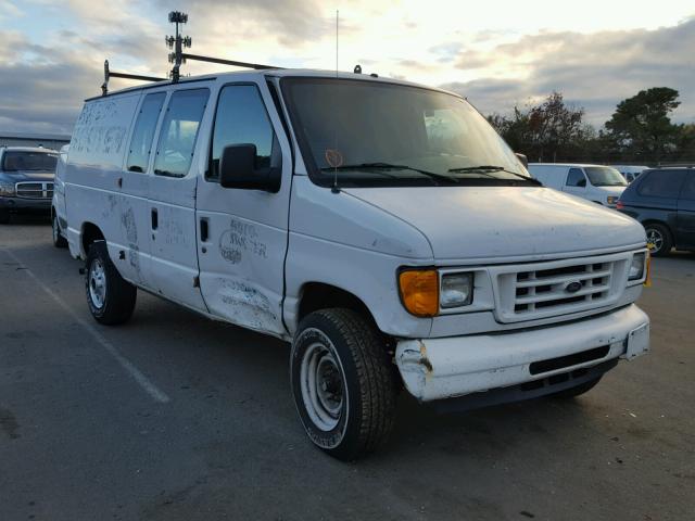 1FTNE24W85HA85115 - 2005 FORD ECONOLINE WHITE photo 1