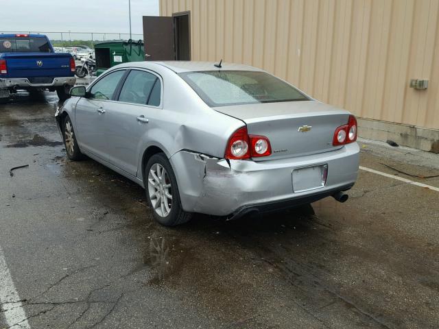 1G1ZK57728F222607 - 2008 CHEVROLET MALIBU LTZ 银色 照片 3