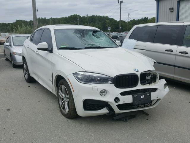 5UXKU6C50F0F93750 - 2015 BMW X6 XDRIVE5 WHITE photo 1