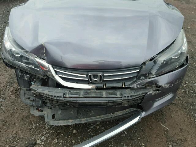 1HGCR2F87DA138194 - 2013 HONDA ACCORD EXL Boz foto 7