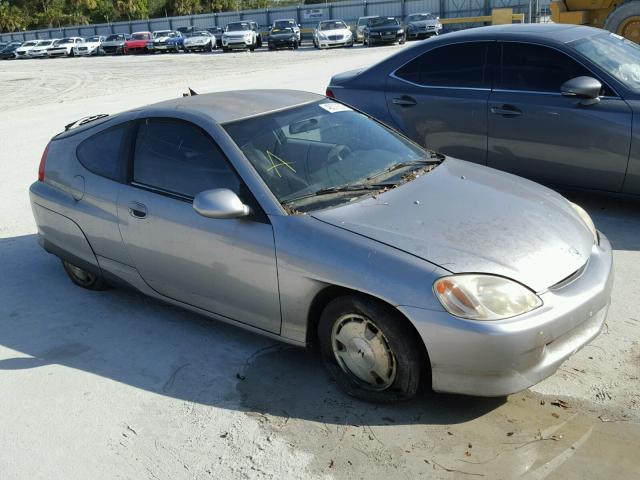 JHMZE1351YT004668 - 2000 HONDA INSIGHT SILVER photo 1