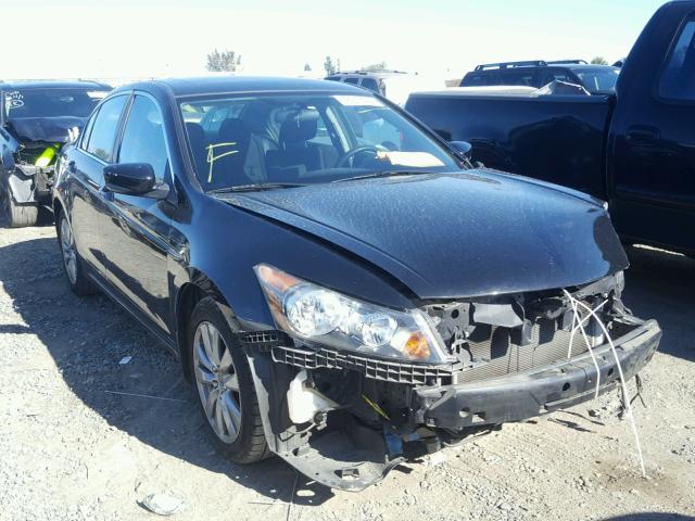 1HGCP2F77CA184636 - 2012 HONDA ACCORD EX BLACK photo 1