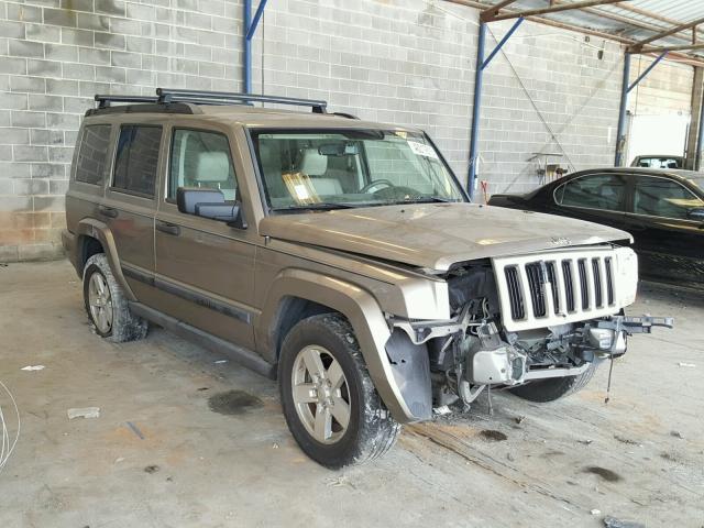 1J8HH48N66C175954 - 2006 JEEP COMMANDER GOLD photo 1