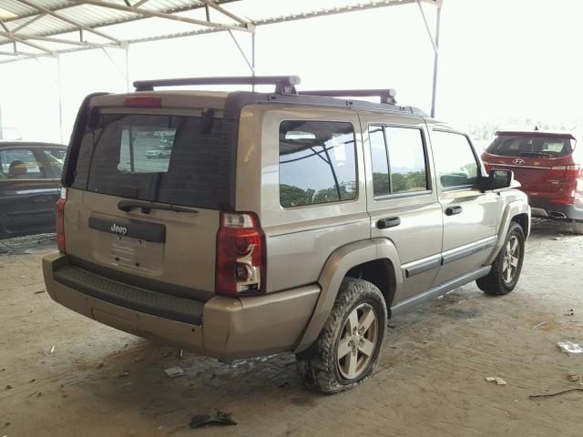 1J8HH48N66C175954 - 2006 JEEP COMMANDER GOLD photo 4
