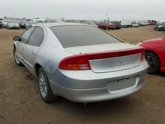 2B3HD46R82H270176 - 2002 DODGE INTREPID S SILVER photo 3