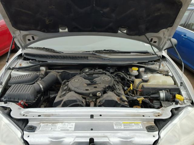 2B3HD46R82H270176 - 2002 DODGE INTREPID S SILVER photo 7