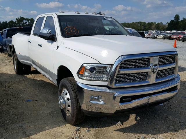 3C63RRJL1EG197917 - 2014 RAM 3500 LARAM WHITE photo 1