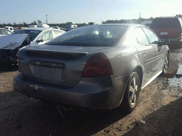 2G2WP552171141448 - 2007 PONTIAC GRAND PRIX Сірий фото 4