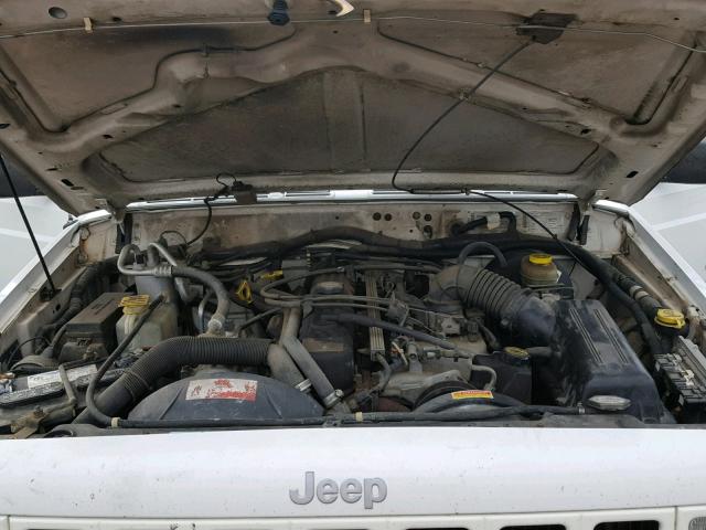 1J4FT58S6YL200695 - 2000 JEEP CHEROKEE C WHITE photo 7