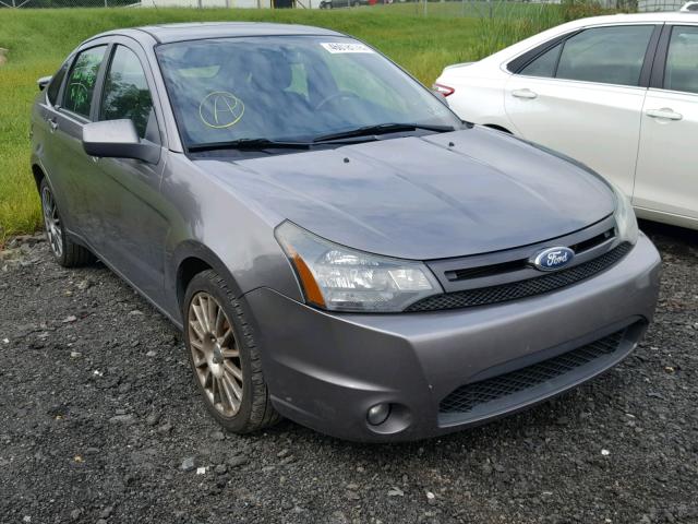 1FAHP3GNXBW173449 - 2011 FORD FOCUS SES GRAY photo 1