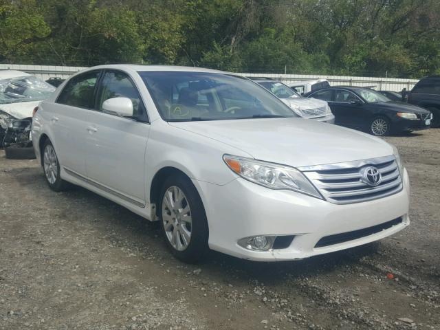 4T1BK3DB1BU390226 - 2011 TOYOTA AVALON BAS WHITE photo 1