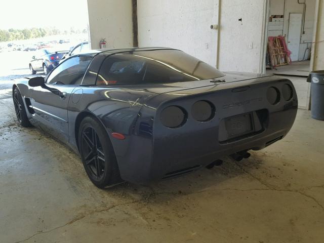 1G1YY22G1Y5116526 - 2000 CHEVROLET CORVETTE BLUE photo 3