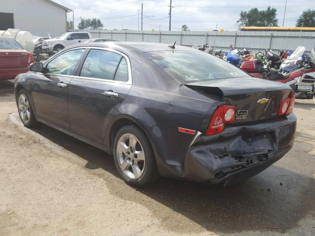 1G1ZA5EU3BF343679 - 2011 CHEVROLET MALIBU LS ნაცრისფერი ფოტო 3