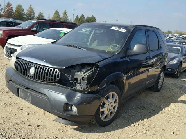 3G5DA03E15S556685 - 2005 BUICK RENDEZVOUS BLACK photo 2