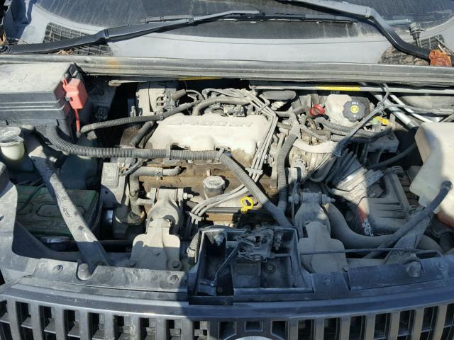 3G5DA03E15S556685 - 2005 BUICK RENDEZVOUS BLACK photo 7