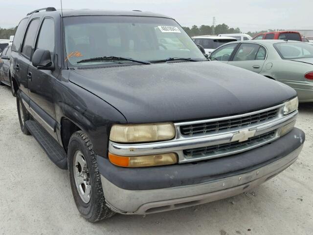 1GNEC13Z74R102790 - 2004 CHEVROLET TAHOE C150 BLACK photo 1