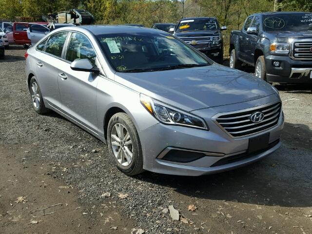 5NPE24AFXGH317839 - 2016 HYUNDAI SONATA SE GRAY photo 1