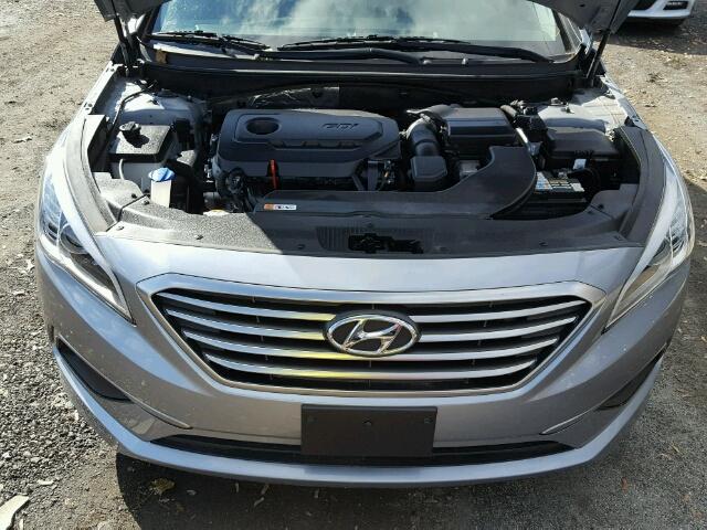 5NPE24AFXGH317839 - 2016 HYUNDAI SONATA SE GRAY photo 7