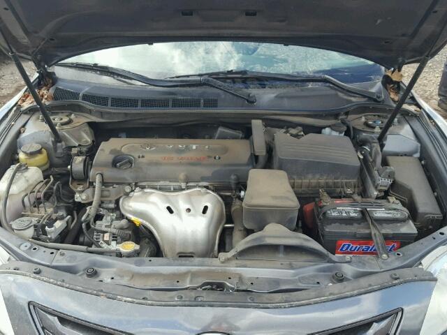 4T1BE46K98U203317 - 2008 TOYOTA CAMRY CE GRAY photo 7