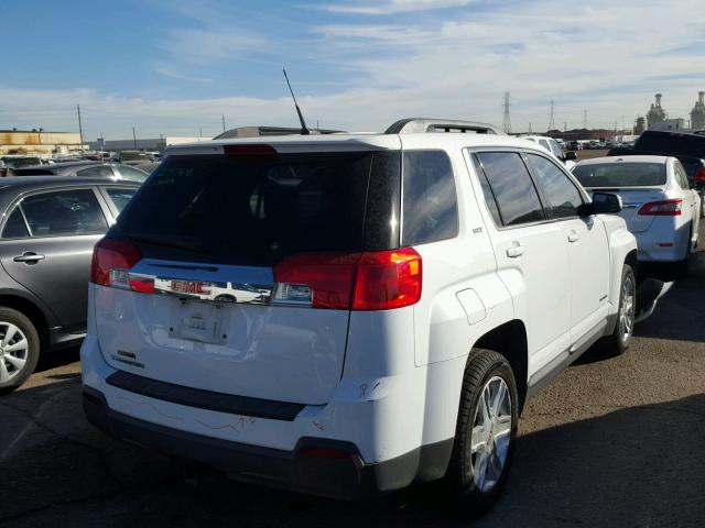 2GKALUEK9C6111823 - 2012 GMC TERRAIN SL WHITE photo 4