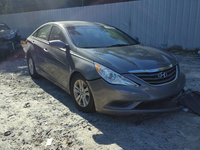 5NPEB4AC4DH759694 - 2013 HYUNDAI SONATA GLS GRAY photo 1