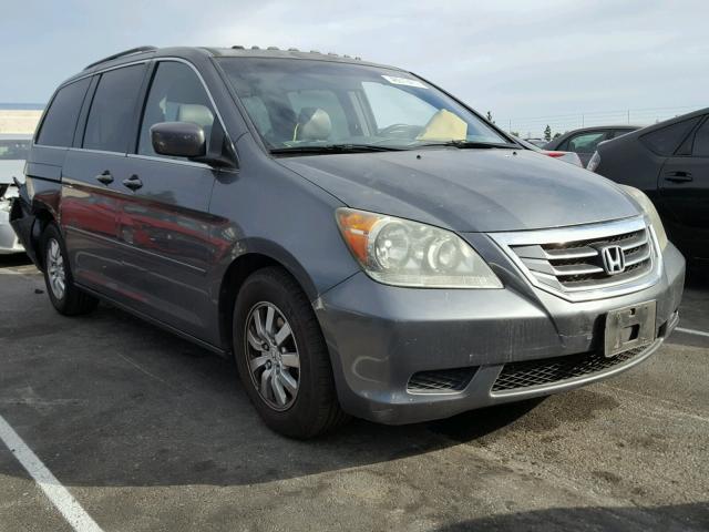 5FNRL3H68AB085214 - 2010 HONDA ODYSSEY EX CHARCOAL photo 1