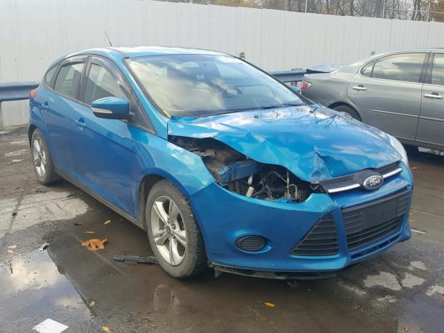 1FADP3K25DL122411 - 2013 FORD FOCUS SE BLUE photo 1