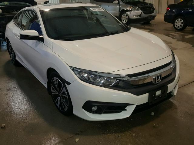 2HGFC3B79HH351074 - 2017 HONDA CIVIC EXL WHITE photo 1