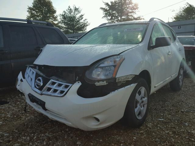 JN8AS5MT5EW624322 - 2014 NISSAN ROGUE SELE WHITE photo 2