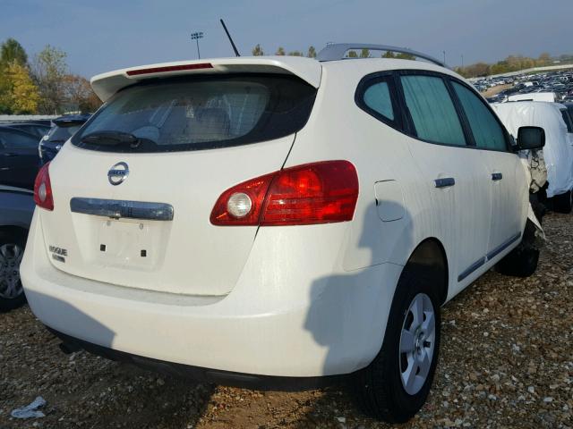 JN8AS5MT5EW624322 - 2014 NISSAN ROGUE SELE WHITE photo 4