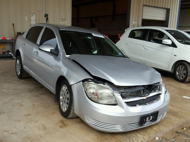 1G1AD5F52A7172590 - 2010 CHEVROLET COBALT 1LT SILVER photo 1