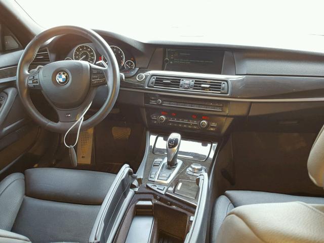 WBAFR9C54CDX79280 - 2012 BMW 550 I GRAY photo 9
