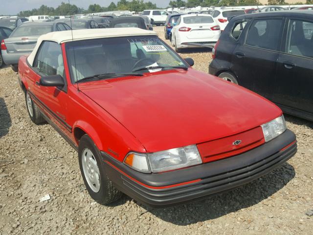 1G1JC34T6M7207547 - 1991 CHEVROLET CAVALIER R RED photo 1