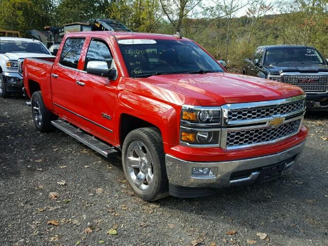 3GCPCSECXFG231044 - 2015 CHEVROLET SILVERADO RED photo 1