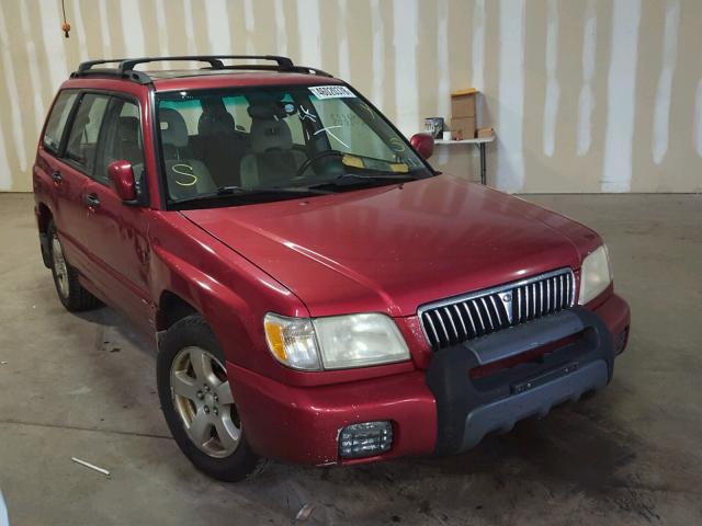 JF1SF65672H740534 - 2002 SUBARU FORESTER S 栗色 照片 1