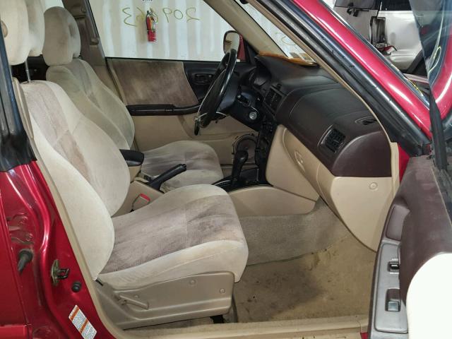 JF1SF65672H740534 - 2002 SUBARU FORESTER S 栗色 照片 5