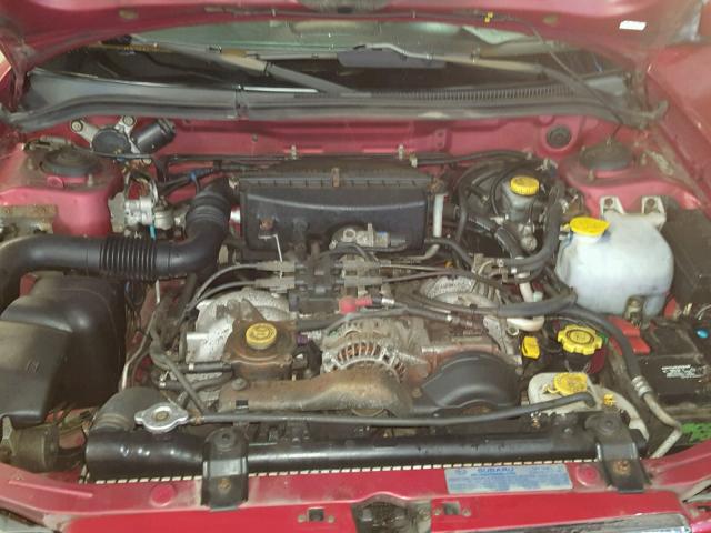 JF1SF65672H740534 - 2002 SUBARU FORESTER S 栗色 照片 7