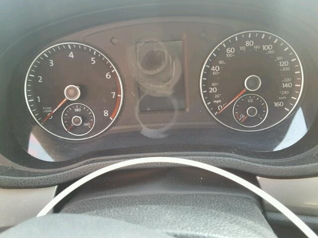 1VWAP7A32CC022597 - 2012 VOLKSWAGEN PASSAT S BLUE photo 8