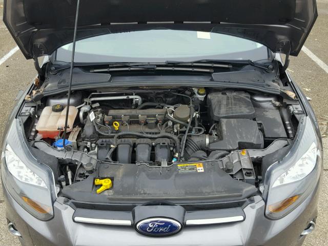 1FADP3J20EL182177 - 2014 FORD FOCUS TITA GRAY photo 7