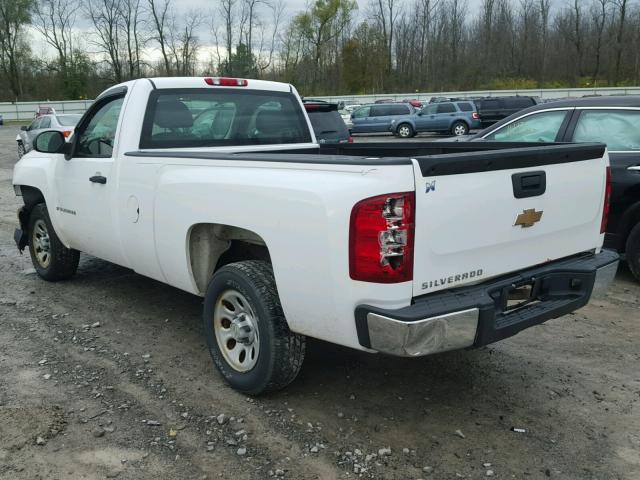 1GCEC14X48Z116190 - 2008 CHEVROLET SILVERADO WHITE photo 3