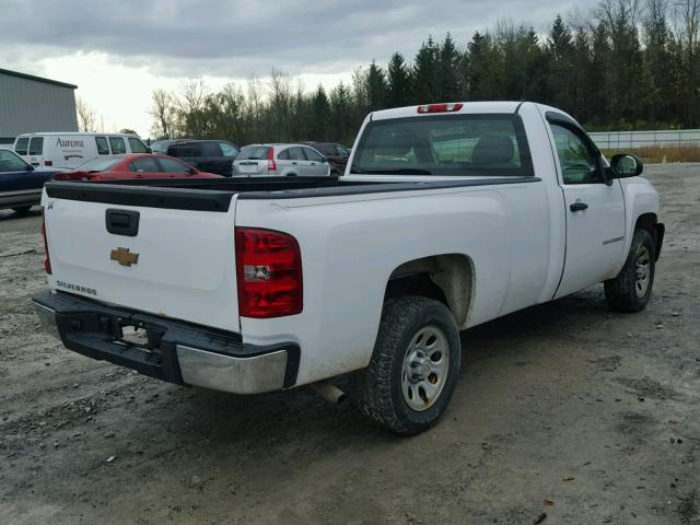 1GCEC14X48Z116190 - 2008 CHEVROLET SILVERADO WHITE photo 4