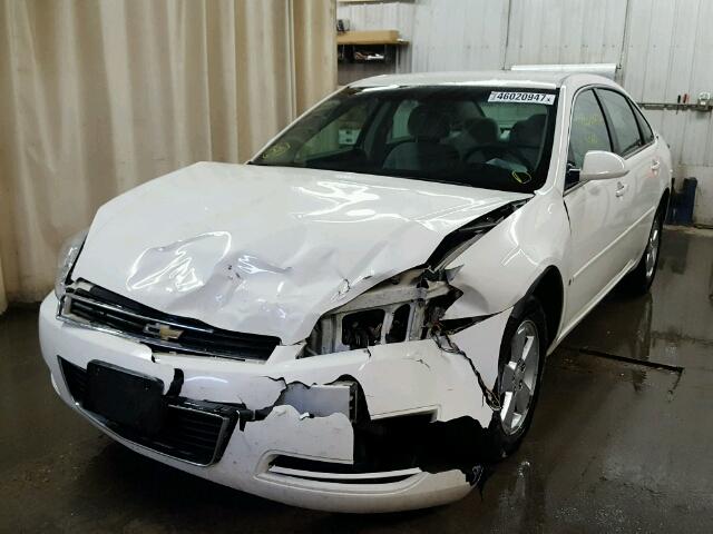 2G1WB58K989184355 - 2008 CHEVROLET IMPALA LS WHITE photo 2