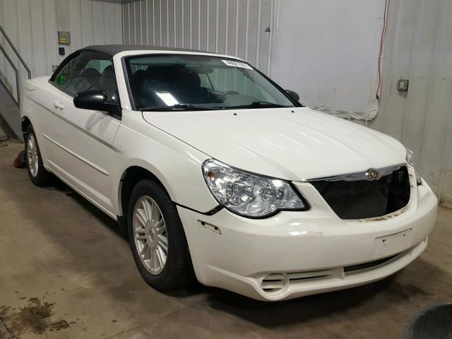 1C3LC45K78N572899 - 2008 CHRYSLER SEBRING WHITE photo 1