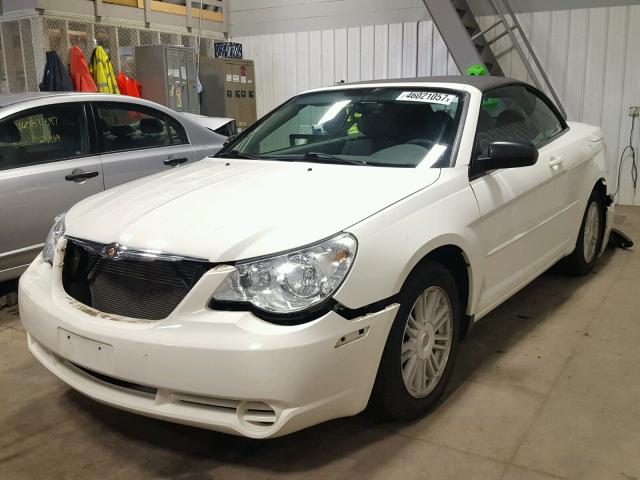 1C3LC45K78N572899 - 2008 CHRYSLER SEBRING WHITE photo 2