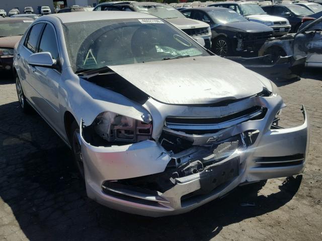 1G1ZC5EB3AF154232 - 2010 CHEVROLET MALIBU 1LT SILVER photo 1