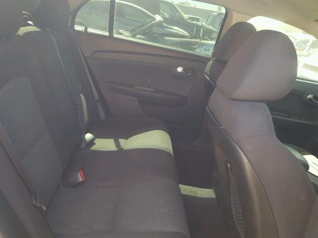 1G1ZC5EB3AF154232 - 2010 CHEVROLET MALIBU 1LT SILVER photo 6