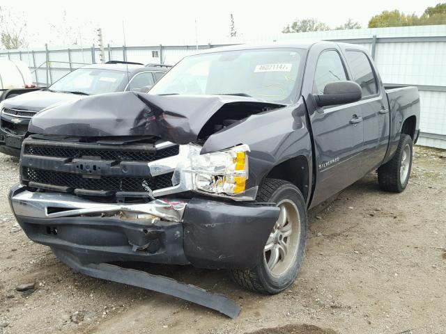 3GCRCSEA9AG214056 - 2010 CHEVROLET SILVERADO GRAY photo 2