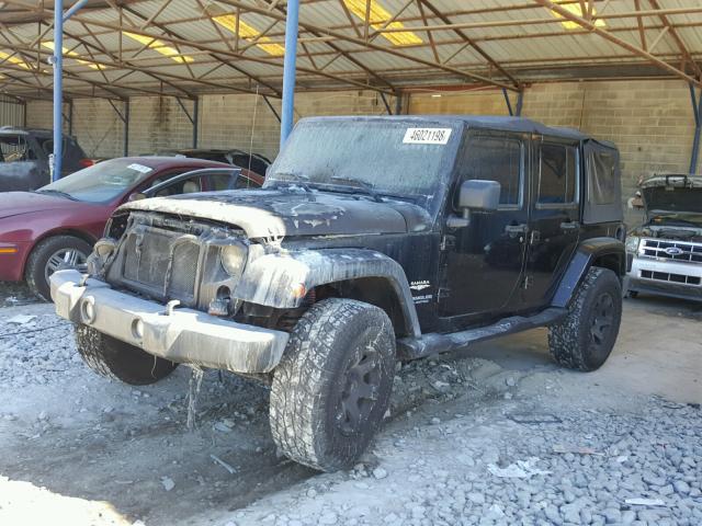 1J8GA59137L138654 - 2007 JEEP WRANGLER S Սև լուսանկար 2
