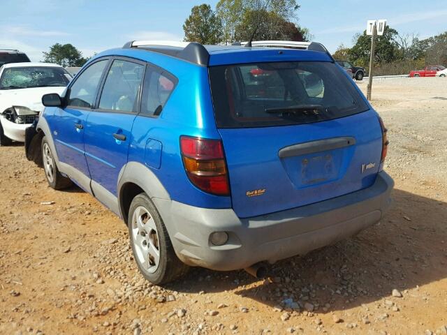 5Y2SL65888Z405922 - 2008 PONTIAC VIBE BLUE photo 3