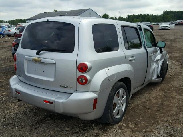 3GNCA33B49S527139 - 2009 CHEVROLET HHR LS ვერცხლისფერი ფოტო 4